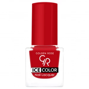 Golden Rose - Лак для ногтей Ice Color mini, тон 142 бордовый закат