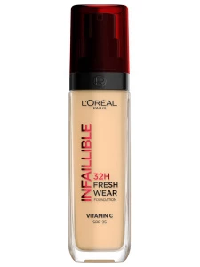 L'Oreal Paris - Infaillible Тональный крем Свежий тон SPF25, тон 125 натурально-розовый
