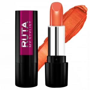 RUTA - Помада для губ Glamour, тон 04 сочный оранж