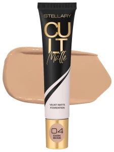 Stellary - Матирующий Тональный крем Cult Matte Foundation, тон 04 темно-бежевый