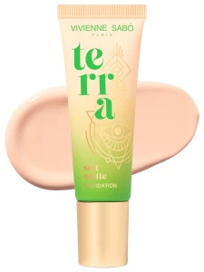 Vivienne Sabo - Матовый Тональный крем Terra, тон 01 светло-бежевый