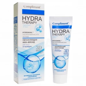 Compliment - Hydra Therapy Увлажняющий аква-флюид для лица от морщин 50мл