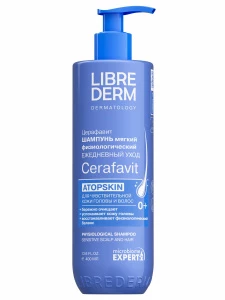 Librederm - Cerafavit Шампунь мягкий физиологический с церамидами и пребиотиком 250мл