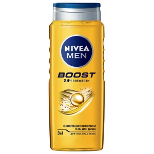Nivea - Men Гель для душа 3в1 для тела и лица Boost 500мл