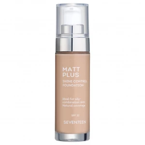 Seventeen - Матирующий тональный крем Matt Plus Shine Control Foundation, тон 04 розово-бежевый