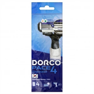 DORCO - Pace 4 Станок для бритья одноразовый 1шт