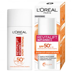 L'Oreal Paris - Revitalift Крем-флюид для лица дневной с витамином C 50мл