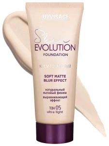 LuxVisage - Тональный крем Skin Evolution Soft Matte Blur Effect, тон 05 ultra light