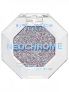 Influence Beauty - Дуохромные Тени для век Neochrome, тон 05 Xaos / голубо-розовый дуохром на коричневой подложке