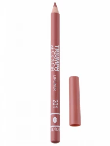 TF cosmetics - Карандаш для губ Triumph of color, тон 201 dusty pink / пыльно-розовый