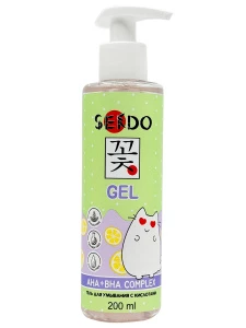 Sendo - Гель для умывания с кислотами AHA+BHA Complex Cleansing Gel 200мл