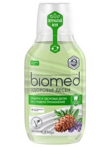 Biomed  - Комплексный Ополаскиватель для полости рта Well Gum Здоровье десен 250мл
