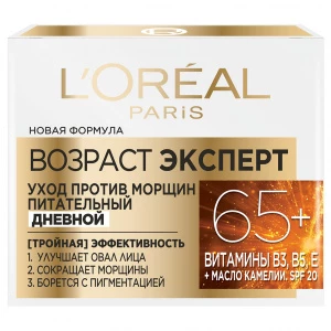 L'Oreal Paris - Возраст эксперт 65+ Крем для лица питательный Дневной 50мл
