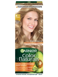 Garnier - Color Naturals Крем-краска, тон 8 Пшеница 