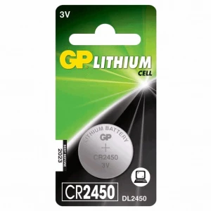 GP Batteries - Литиевая дисковая батарейка CR2450 1шт