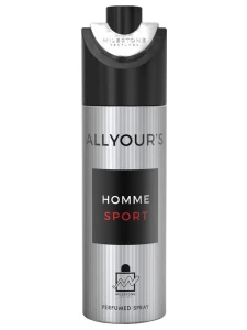 Milestone - Парфюмированный Дезодорант спрей мужской All Your's Homme Sport 200мл