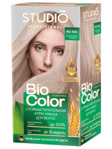 Studio Professional - Biocolor Крем-краска для волос, тон 90.102 Платиновый блондин