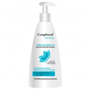 Compliment - Intimate Освежающий гель для интимной гигиены 250мл