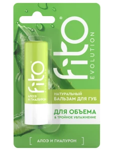 Fito косметик - Fito Evolution Натуральный Бальзам для губ Алоэ и гиалурон 4,5г
