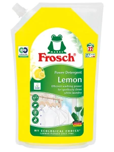 Frosch - Жидкое средство для стирки белого белья Ультра концентрат Лимон 1,5л
