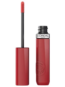 L'Oreal Paris - Infaillible Жидкая глянцевая помада Laque Resistance, тон 215 Drunk In Rose