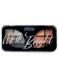 LavelleCollection - Matte & Bright Палетка теней для век, тон 03