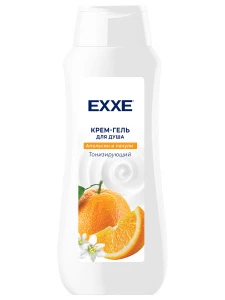 EXXE - Крем-гель для душа Тонизирующий Апельсин и пачули 400мл
