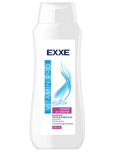 EXXE - Vitamin Pro Бальзам-ополаскиватель Объём и сияние 400мл