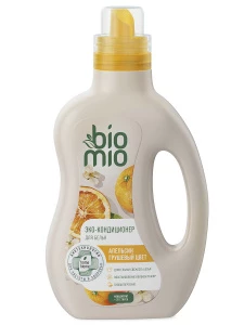 BioMio - Bio-Soft Экологичный Кондиционер для белья Апельсин - Грушевый цвет 800мл Концентрат