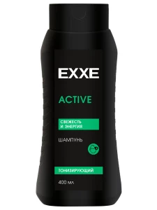 EXXE - Men Шампунь для волос Тонизирующий Active 400мл