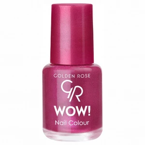 Golden Rose - Лак для ногтей WOW, тон 060 розово-малиновый перламутр