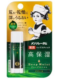 Mentholatum - Бальзам для губ Глубокое увлажнение с ментолом Deep Moist 4,5г
