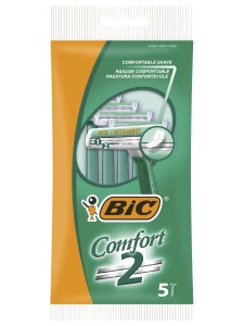 Bic - Станки для бритья 2 Comfort одноразовые 5шт пакет 