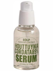 Derma Factory - Сыворотка для лица с экстрактом цветка хауттюйнии Houttuynia Cordata 89% Serum 50мл