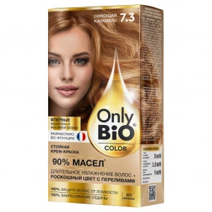 Only Bio - Only Bio Color Стойкая крем-краска, тон 7.3 Сияющая карамель