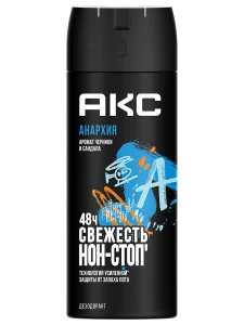 Акс - Анархия Дезодорант спрей мужской Черника и сандал 150мл 