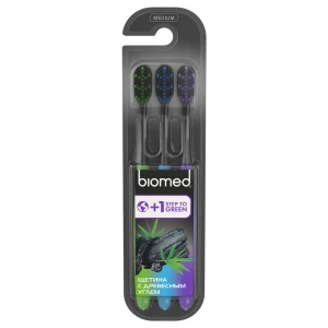 Biomed  - Набор Black Комплексная Зубная щетка 3шт