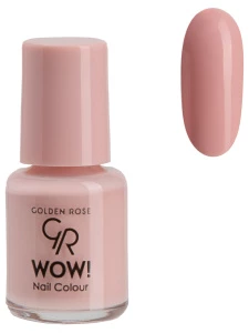 Golden Rose - Лак для ногтей WOW, тон 009 нежно-розовая эмаль
