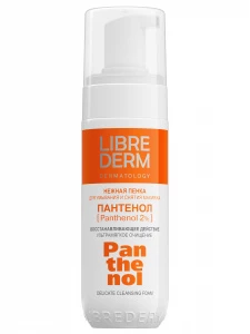 Librederm - Panthenol Пенка для умывания нежная 160мл