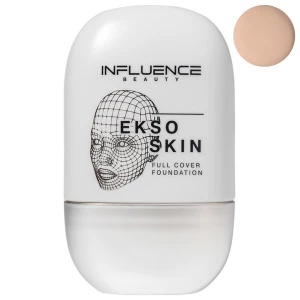 Influence Beauty - Тональная основа с высокой степенью покрытия Ekso Skin, тон 04 medium / бежевый
