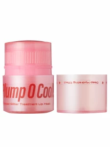 Parisa Cosmetics - Восстанавливающая Глиттер-маска для губ Glazed Glitter Treatment Lip Mask, тон 601 Crystal Pink