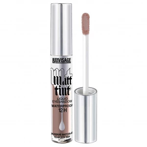 LuxVisage - Жидкие матовые Тени для век Matt Tint Waterproof 12H, тон 108 grey taupe