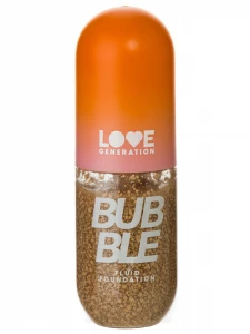 Love Generation - Тональный флюид Bubble, тон 02 бежевый
