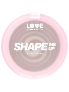Love Generation - Контуринг кремовый Shape Me Up, тон 01 suede / нейтрально-коричневый