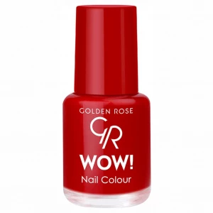 Golden Rose - Лак для ногтей WOW, тон 050 красная эмаль