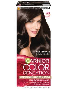 Garnier - Роскошь цвета Крем-краска для волос, тон 3.0 роскошный каштан