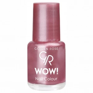 Golden Rose - Лак для ногтей WOW, тон 026 розовый песок перламутр