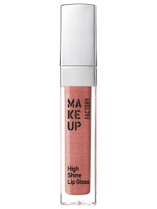 Make up Factory - Блеск для губ с эффектом влажных губ High Shine Lip Gloss, тон 04 чистый розовый