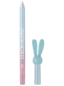 Love Generation - Карандаш для глаз гелевый Color Bunny, тон 10 дуохромный серебристо-голубой