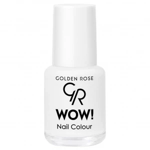 Golden Rose - Лак для ногтей WOW, тон 001 молочный